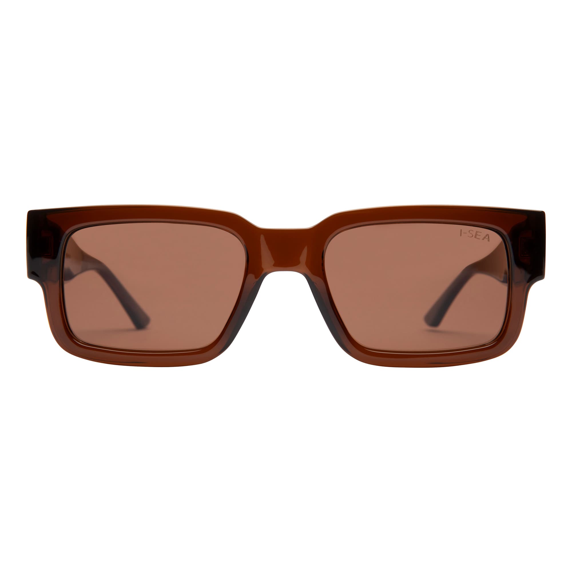Cole Houshmand Sunglasses - front - #color_taupe-brown-polarized-lens
