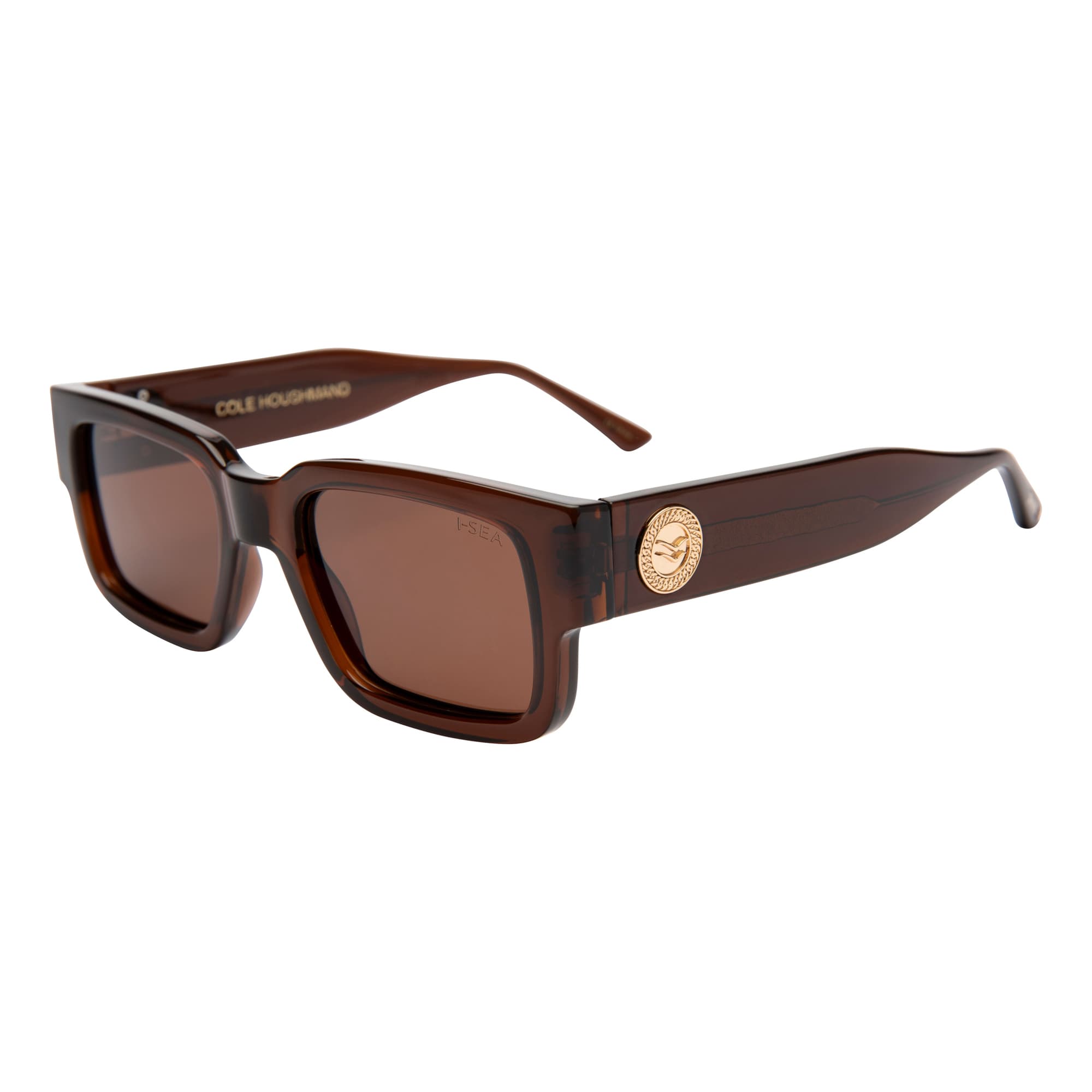 Cole Houshmand Sunglasses - side - #color_taupe-brown-polarized-lens