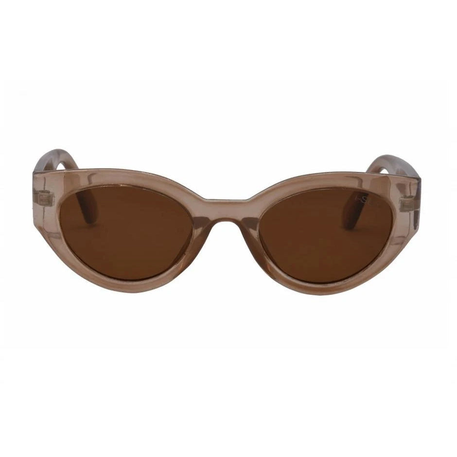 Ashbury Sunglasses in Taupe / Brown - Detail 01 - #color_taupe-brown-polarized-lens